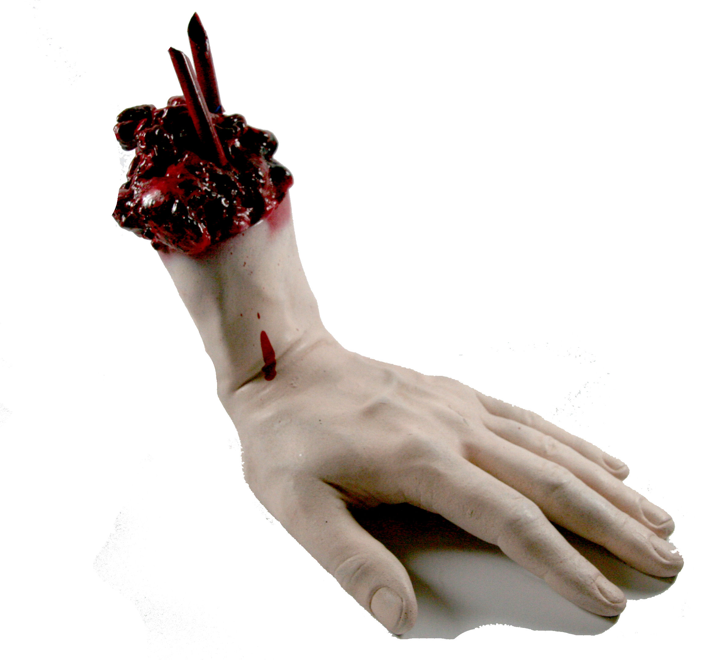 Deko Leichenteil "abgerissene Männerhand" 